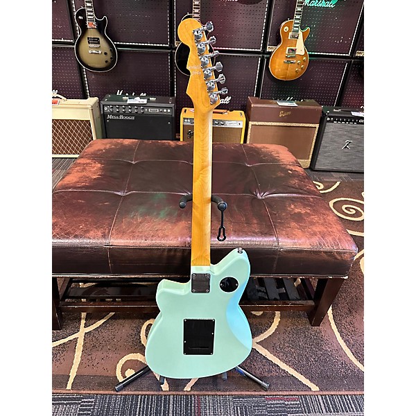 Used Reverend Used 2010s Reverend Six Gun Seafoam Green Solid Body Electric Guitar