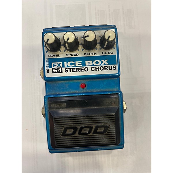 Used DOD FX64 Ice Box Stereo Chorus Effect Pedal