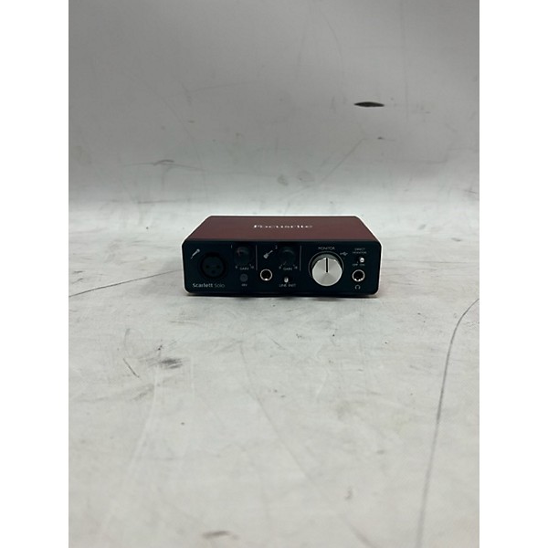 Used Focusrite Scarlett Solo Gen 2 Audio Interface