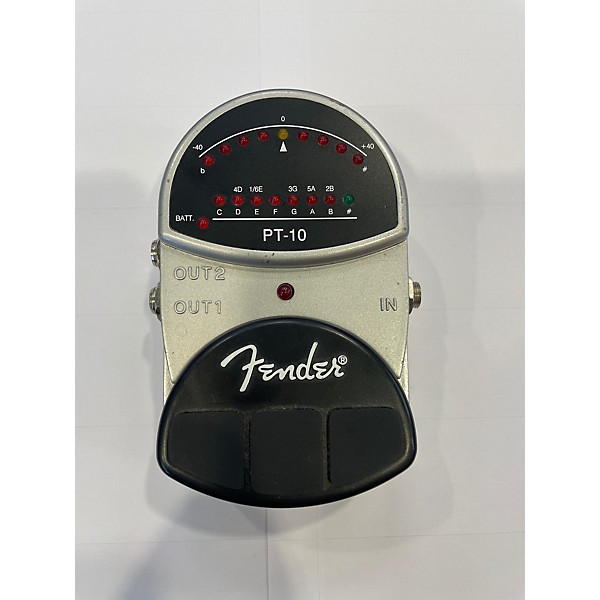 Used Fender Pt10 Tuner Pedal