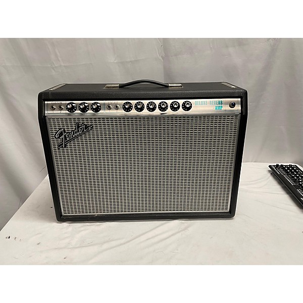 Used Fender 1968 Custom Deluxe Reverb 22W 1x12 Tube Guitar Combo Amp