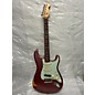 Used Fender Used 2014 Fender Imperial Arc Relic 1960 Strat Paul Waller Master Build Burgundy Mist Over Sunburst Solid Body Electric Guitar thumbnail