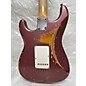 Used Fender Used 2014 Fender Imperial Arc Relic 1960 Strat Paul Waller Master Build Burgundy Mist Over Sunburst Solid Body...