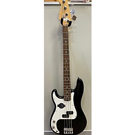 Used Fender Used Fender American Standard Precision Bass Black Electric Bass Guitar