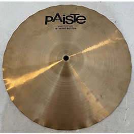 Used Paiste Used Paiste 14in 2K2 Prototype Hi Hat Pair Cymbal