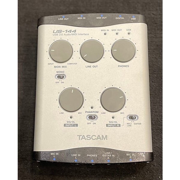 Used TASCAM Used TASCAM US144 Audio Interface