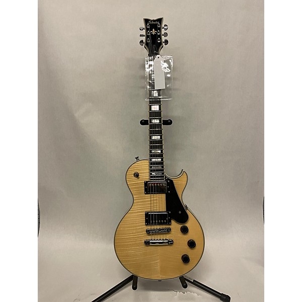 Used Schecter Guitar Research Used Schecter Guitar Research Solo III Custom Flame Maple Top Solid Body Electric Guitar