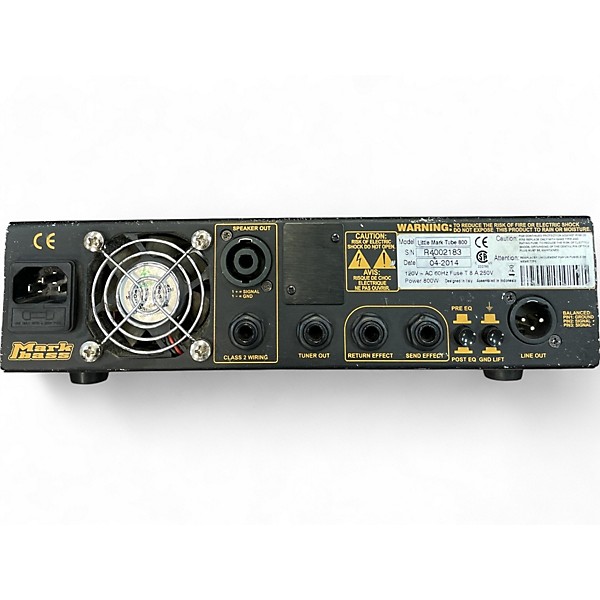 Used Markbass Little Mark Tube 800 Tube Bass Amp Head