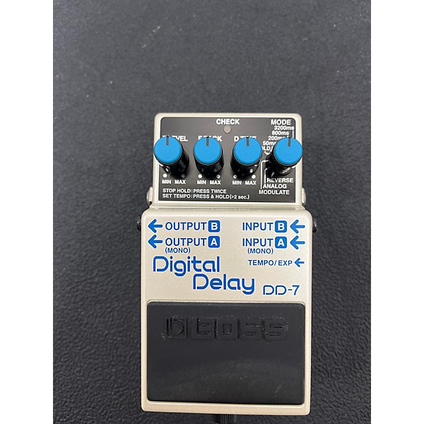 Used BOSS DD7 Digital Delay Effect Pedal