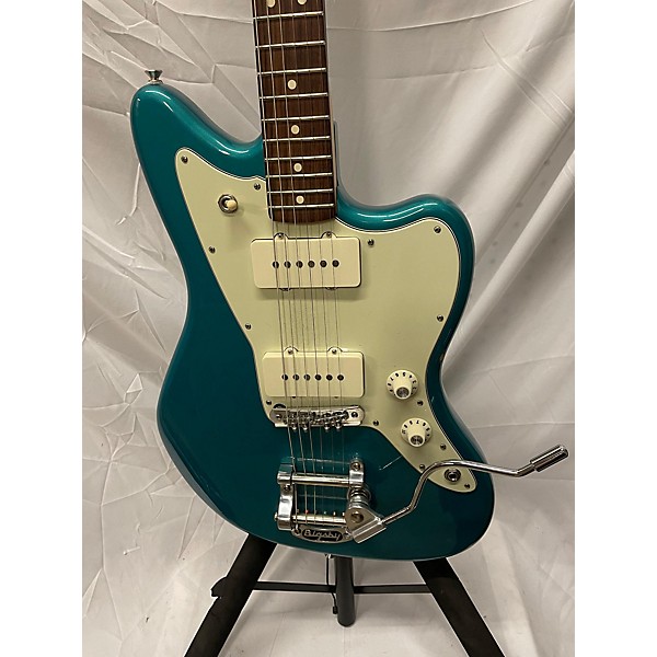 Used Fender Used Fender LTD American Special Jazzmaster With Bigsby Blue Solid Body Electric Guitar