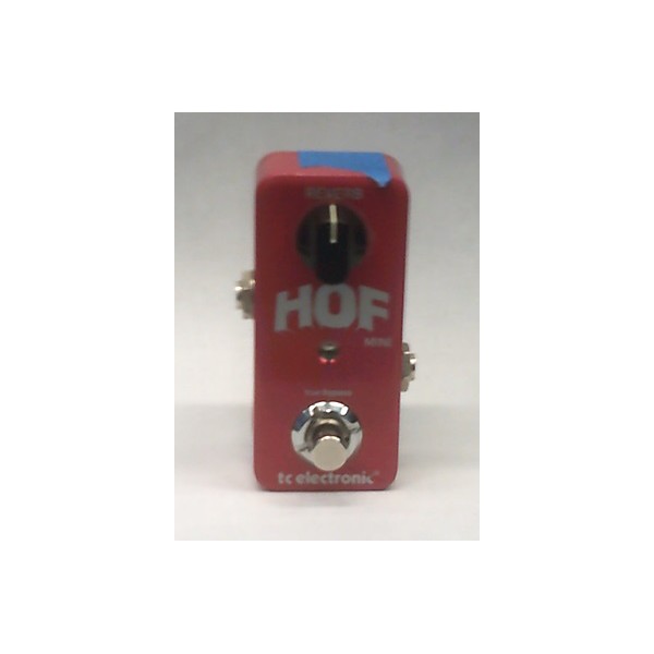 Used TC Electronic Hall Of Fame Mini Reverb Effect Pedal