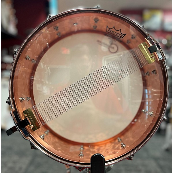 Used Peace 5.5X14 Hammered Copper Drum