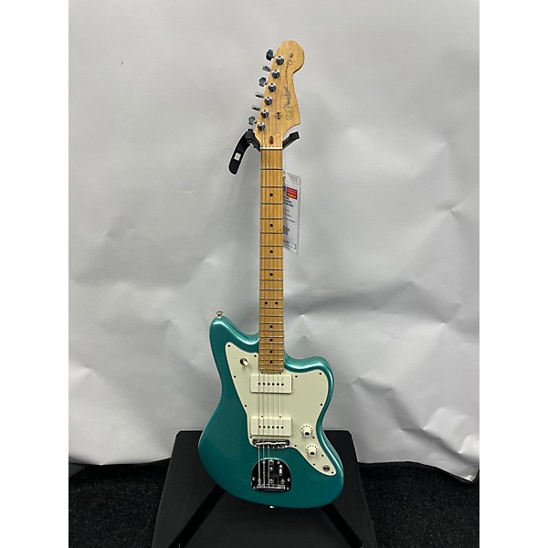 Used Fender Used Fender American Professional Jazzmaster Metallic Aqua Marine Solid Body Electric Guitar