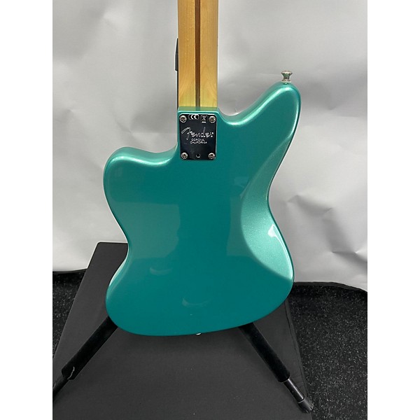 Used Fender Used Fender American Professional Jazzmaster Metallic Aqua Marine Solid Body Electric Guitar