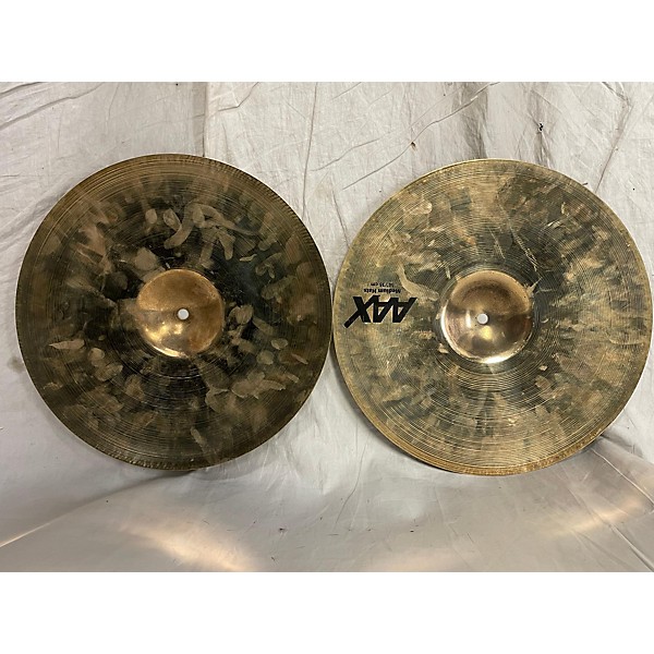 Used SABIAN Used SABIAN 14in AAX Medium Hats Pair Cymbal