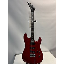 Used Charvette By Charvel Used Charvette By Charvel Model 300 Red Crackle Solid Body Electric Guitar