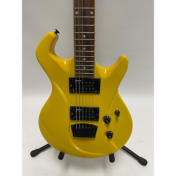 Used Switch Used Switch Vibracell Yellow Solid Body Electric Guitar