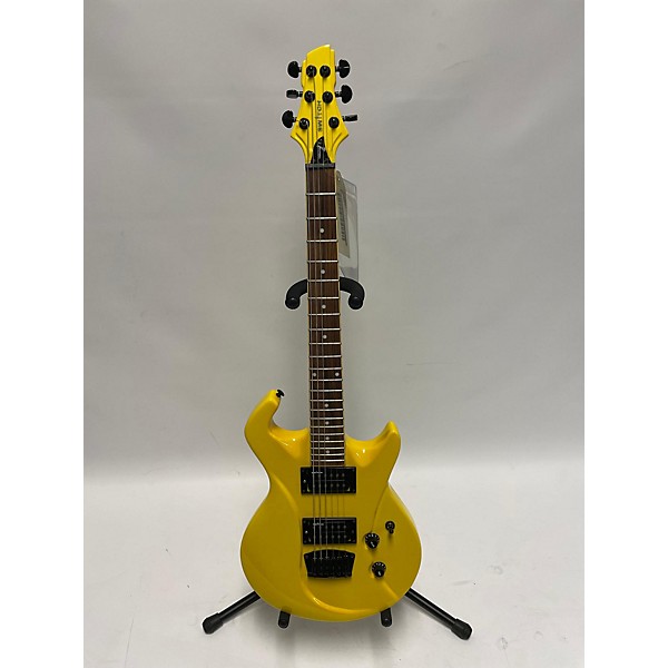 Used Switch Used Switch Vibracell Yellow Solid Body Electric Guitar