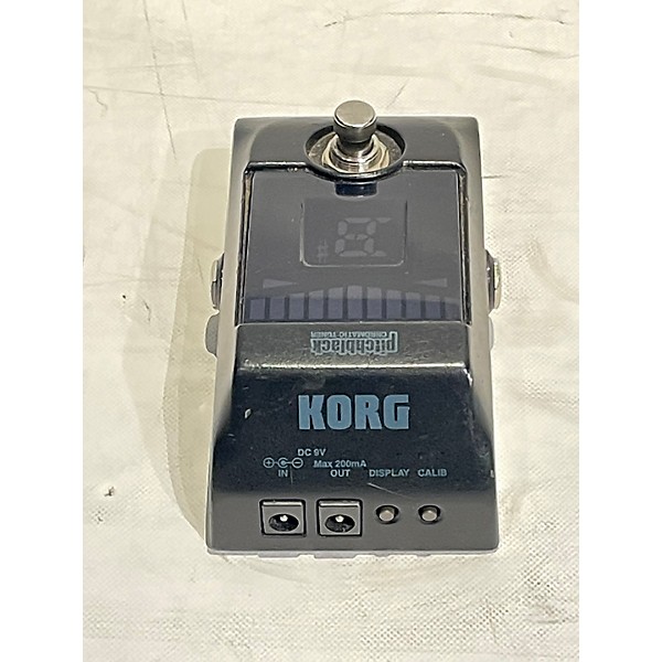 Used KORG PB01 Pitchblack Chromatic Tuner Pedal