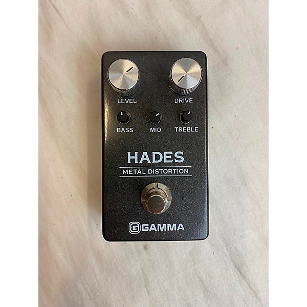 Used GAMMA Hades Metal Distortion Effect Pedal