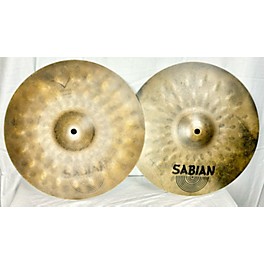 Used SABIAN Used SABIAN 13in Jojo Mayer Signature Fierce Hi Hat Pair Cymbal