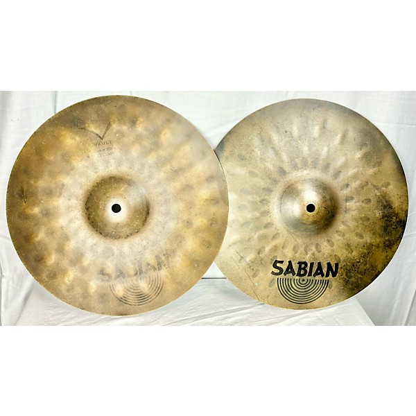 Used SABIAN 13in Jojo Mayer Signature Fierce Hi Hat Pair Cymbal