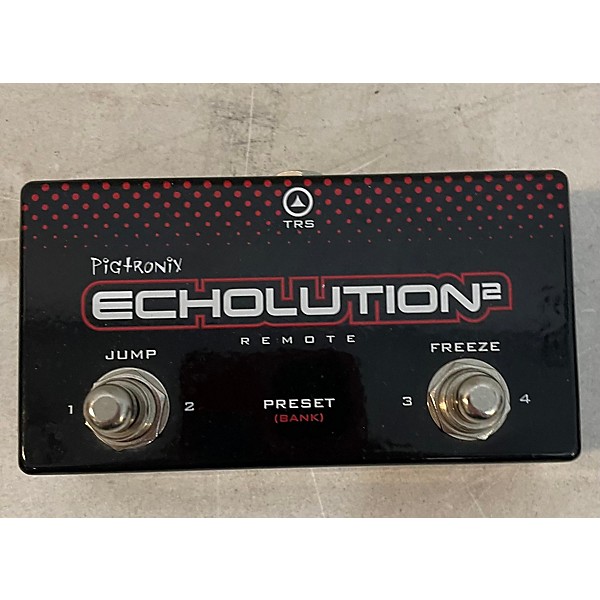 Used Pigtronix Echolution REMOTE Pedal