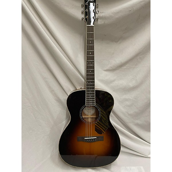 Used Fender Used Fender Paramount PO220E Sunburst Acoustic Electric Guitar