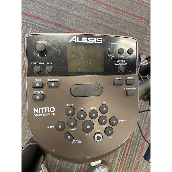 Used Alesis Nitro Mesh Electric Drum Set