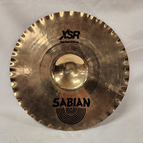 Used SABIAN 13in Fast Stax 13" Cymbal