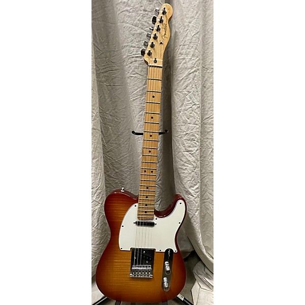 Used Fender Limited Edition Player Telecaster Plus Top Solid Body Electric Guitar