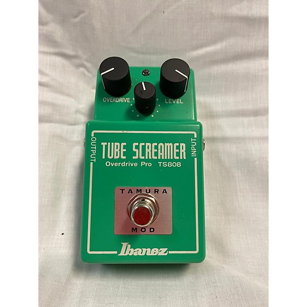 Used Ibanez TS808 Tube Screamer With Tamura Mod Effect Pedal