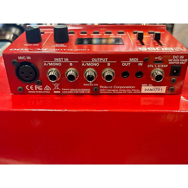 Used BOSS RC-500 Pedal