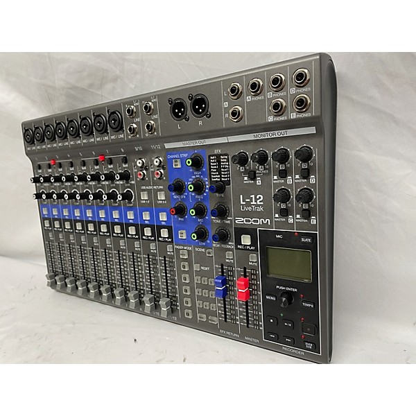 Used Zoom LIVETRAK L-12 Unpowered Mixer