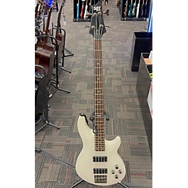 Used Schecter Guitar Research Used Schecter Guitar Research C4 4 String Vintage White Electric Bass Guitar