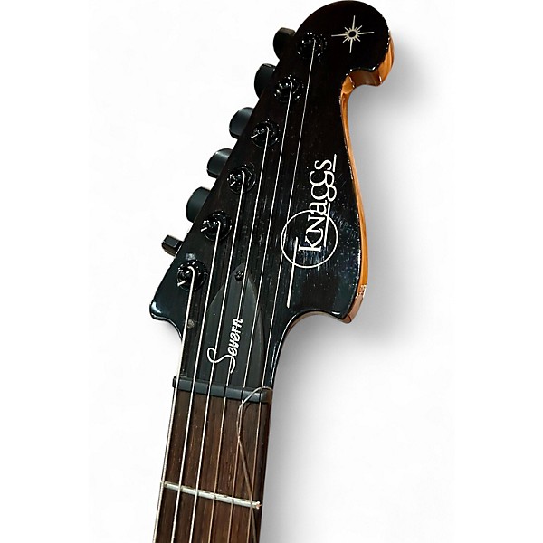 Used 2013 Knaggs Severn Trem Tier 3 SSS Teal Solid Body Electric Guitar