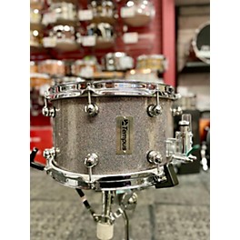 Used In Store Used Used  TEMPUS 7X12 CARBON FIBER SNARE Silver Sparkle