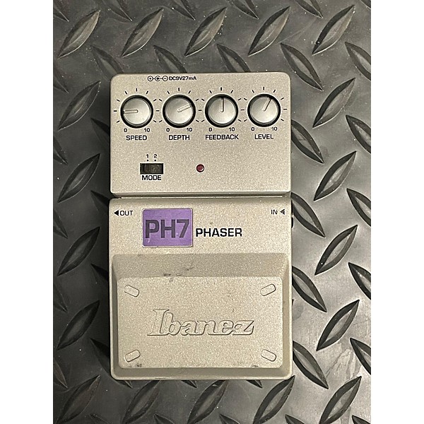 Used Ibanez PH7 Phaser Effect Pedal