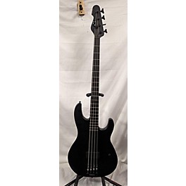 Used ESP Used ESP LTD AP4 Black Metal Black Electric Bass Guitar