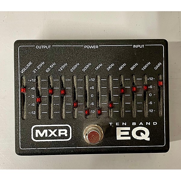 Used MXR M108 10 Band EQ Pedal