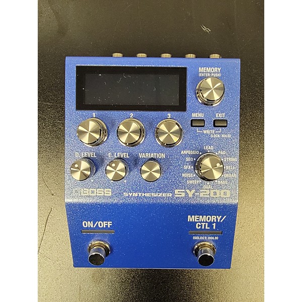 Used BOSS SY200 Effect Pedal