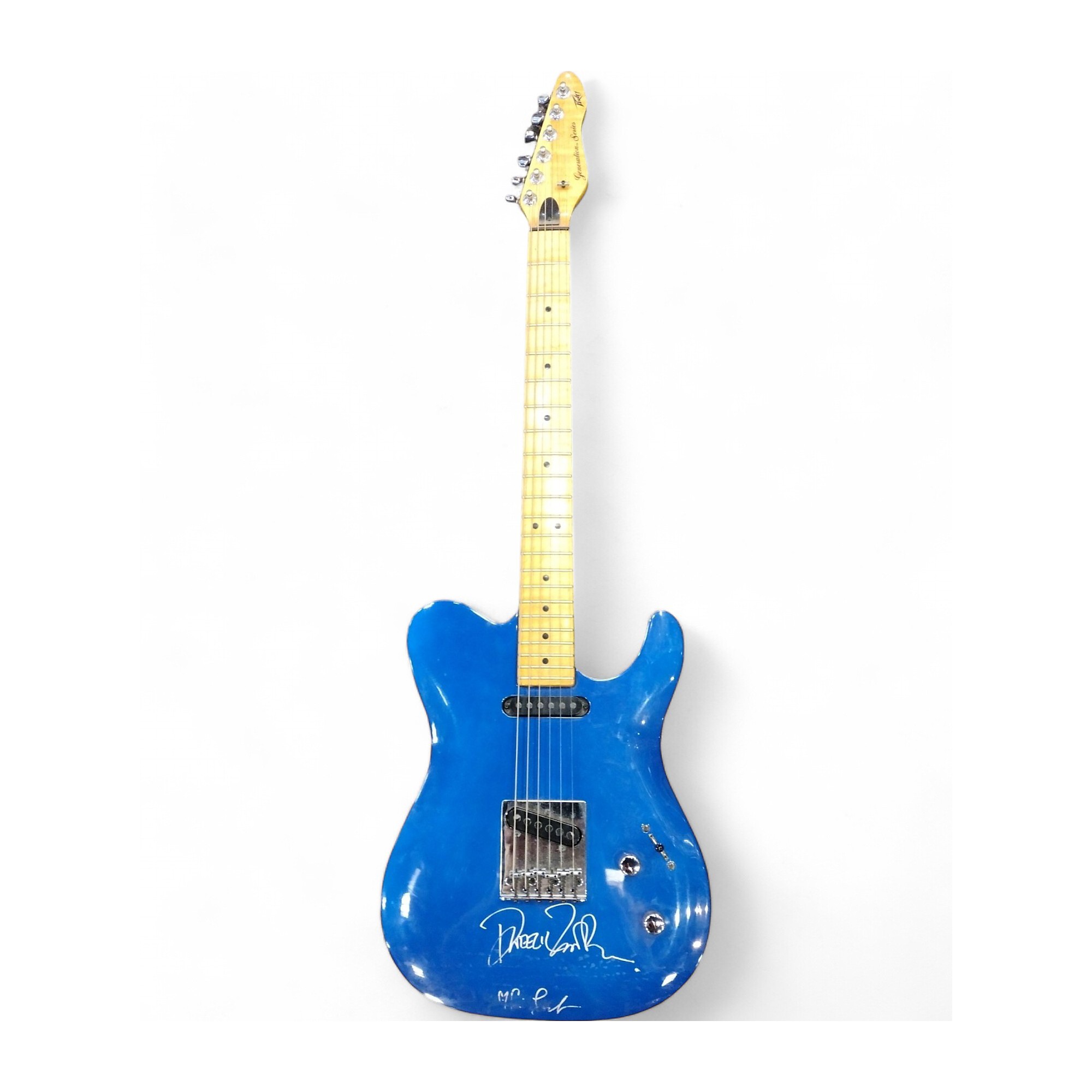Used Peavey Generation Series 2 Blue Solid Body Electric Guitar