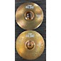 Used Paiste 14in Rude Wild Hi Hat Pair Cymbal thumbnail