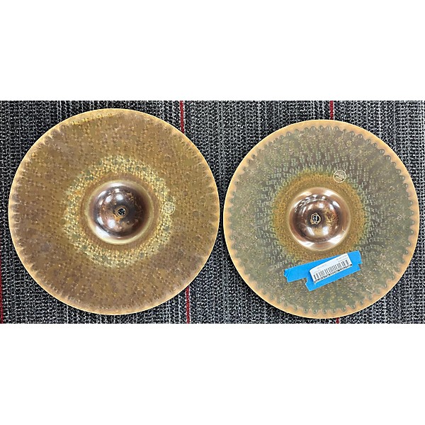 Used Paiste 14in Rude Wild Hi Hat Pair Cymbal