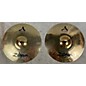 Used Zildjian 14in A Custom Hi Hat Pair Cymbal thumbnail