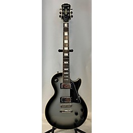 Used Epiphone Used Epiphone Les Paul Custom Silverburst Solid Body Electric Guitar