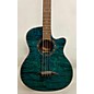 Used Dean Exotica Quilted Ash EQABA Acoustic Bass Guitar
