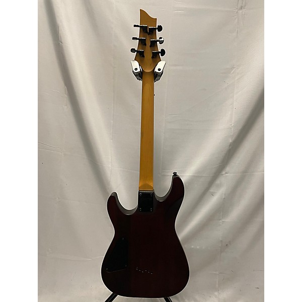 Used Schecter Guitar Research Used Schecter Guitar Research Omen 6 Brown Solid Body Electric Guitar