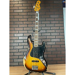 Used Fender Used Fender LTD CUSTOM JAZZ BASS HREL 3 Color Sunburst Electric Bass Guitar