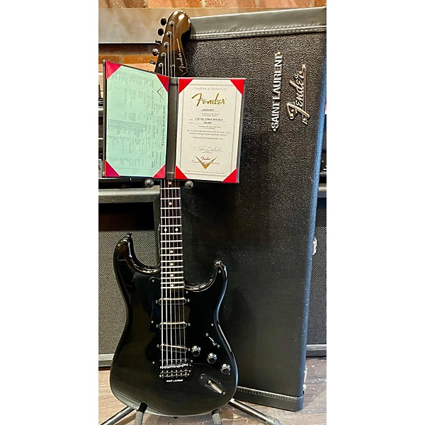 Used Fender 2023 Yves Saint Laurent LTD ED Strat Cst Shop Solid Body Electric Guitar